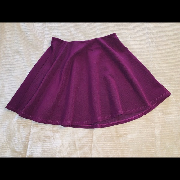 Forever 21 Dresses & Skirts - Skater Purple Skirt